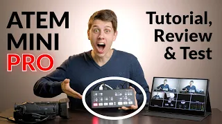 ATEM Mini Pro - Tutorial, Review & Test