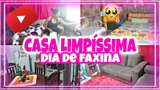 💖FAXINA COMPLETA|CASA LIMPA E ORGANIZADA🥰 + MOTIVAÇÃO DE LIMPEZA🏠#aquimoraquemzela