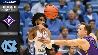 Furman vs. North Carolina Condensed Game | 2021-22 ACC Men’s Basketball
