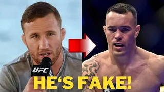 Justin Gaethje SPEAKS ABOUT Colby Covington!