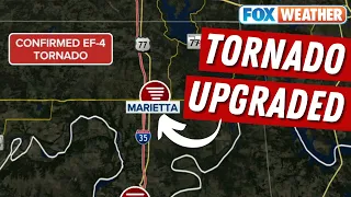 Marietta, Okahoma Tornado Upgraded To EF-4