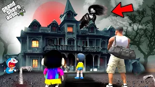 GTA 5 | Franklin Went To Horror And Ghost Haunted House With Shinchan in GTA 5