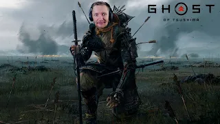 Ghost of Tsushima на PC прохождение стрим 1 - Город Комода, Замок Канэда, Зов Родного Дома