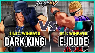 KOF XV 🔥 Dark King (Clark/B.Jenet/O.Yashiro) vs Evil Dude (Ramón/Ryo/Dinosaur)