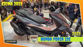 2023 Honda Forza 125 Walkaround EICMA 2022 Fiera Milano Rho