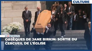 Obsèques de Jane Birkin sortie du cercueil de l'église