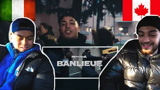 CANADIANS REACT TO ITALIAN RAP - Neima Ezza - Banlieue (Official Video)