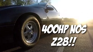 400HP NITROUS Z28 Camaro Review