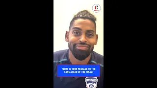 Roy Krishna speaks before Bengaluru FC’s final step in the Durand Cup 🎙️  #DurandCup2022 #shorts