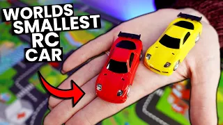 WORLDS SMALLEST RC Race CAR 1:76 Turbo Racing Sports Car