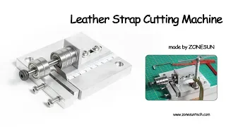 How to use Leather Strap Cutter Splitter Paring Tool