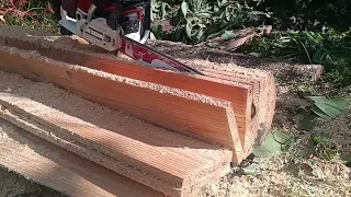 Chainsaw Milling Freehand