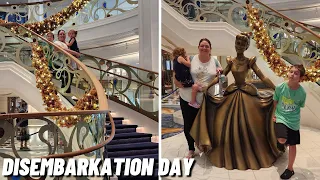 DISNEY WISH DAY 4 DISEMBARKATION DAY THE SADDEST DAY OF ANY CRUISE