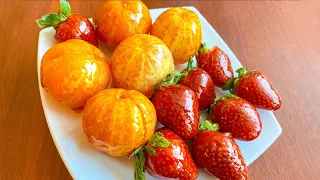 Candied Fruit Strawberry Tangerine Tanghulu Recipe