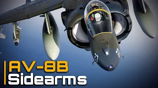 DCS AV8B Tutorial | Using Sidearms on SAM Sites