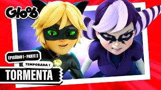 TORMENTA EPISÓDIO COMPLETO PARTE 1 (STORMY WEATHER)🌪️| MIRACULOUS LADYBUG 1ª TEMPORADA | Mundo Gloob