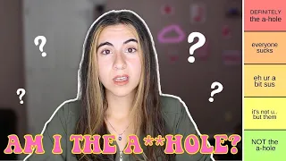 AM I THE A-HOLE? Reading Reddit Stories and Judging People 4 (sorry not sorry) | Just Sharon