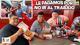 INVITAMOS a FAN a COMER con la INVASIÓN | POLLO FRITO