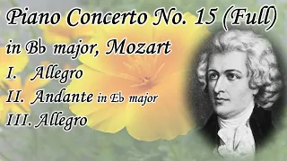 Piano Concerto No. 15 (Full) Mozart, K. 450