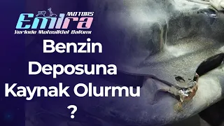 Honda Spacy Benzin Deposu Delinmiş.Yapılan Hatalı İşlemler