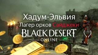 Хадум Эльвия Лагерь орков | 200-250+ кк в час | Black Desert Online