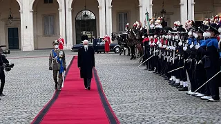 Insediamento del Presidente Mattarella al Palazzo del Quirinale