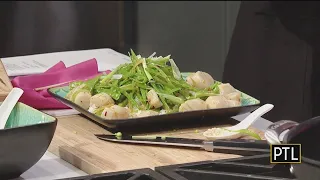 Cooking With Rania: Gingered Stir Fry With Scallops And Snow Peas