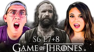 A War Is A Brewin! GAME OF THRONES [REACTION] [6x7][6x8] First Time Watching!