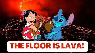 Lilo & Stitch Brain Break! The Floor is Lava Exercise for Kids!