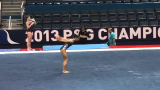 Kyla Ross - Floor - 2013 P&G Gymnastics Championships Podium Training