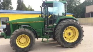 Осмотр John Deere 8100