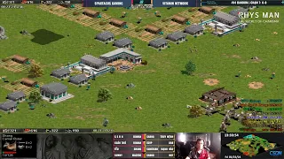 AOE SpartaCus vs Vitamin Gaming | 4vs4 Random | 22/03/2024 #aoe #chimsedinang