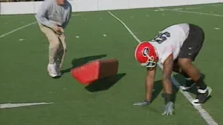 Georgia Bulldogs - Defensive End Drills