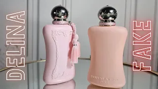 Как отличить подделку аромата Delina?! Сравниваю оригинал и копию Parfums de Marly.