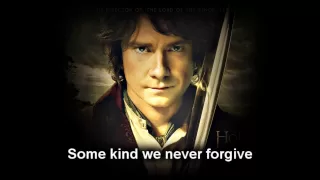 The Hobbit - Neil Finn - Song of the Lonely Mountain LYRICS