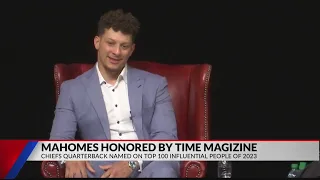 Patrick Mahomes named one of TIME’s 100 most influential people of 2023