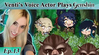 Venti's English Voice Actor plays GENSHIN IMPACT! Part 13 - We Got a Personal Chef