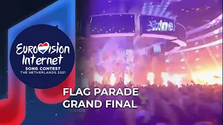 The Flag Parade - Grand Final - Eurovision Internet Song Contest 2021