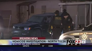 VIDEO: 1 killed in north Tulsa homicide