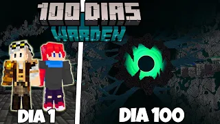 SOBREVIVI 100 DIAS NA DIMENSÃO DOS WARDENS NO MINECRAFT @NiFF