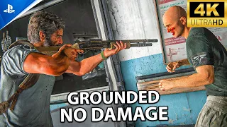 The Last of Us Remake PS5 - Aggressive & Stealth Gameplay | The Firefly Lab ( GROUNDED NO DAMAGE )