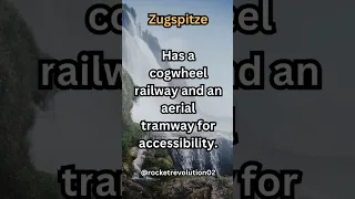 Conquering Zugspitze Mountain 🏔️ #AdventureTime #NatureBeauty #MountainMagic #shorts