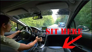 Peugeot 308 GTI 1.6 Turbo 197 HP | Aggressive Sport Driving |  Passenger POV