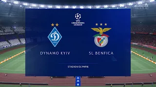 FIFA 22 | Dynamo Kyiv vs SL Benfica - UEFA Champions League | 17/08/2022/ | Gameplay