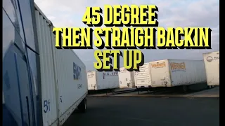 CR ENGLAND. MY 45 DEGREE TO STRAIGH BACKIN SET UP video