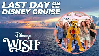 Day at Sea Onboard the Disney Wish! Hook's Barbary, Palo Brunch & More - Disney Cruise Day 4