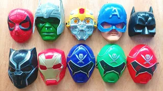 Avengers Superhero Mask, Spiderman, Hulk, Bumblebe, Captain America, Batman, Black Panther, Ironman