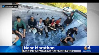 11 Cuban Migrants Found In A Dump Truck  In Florida Keys