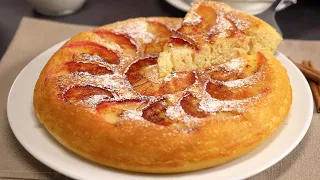 SUPER EASY Apple Cake! Upside-Down APPLE CAKE in a Frying Pan. No Oven Recipe by Always Yummy!