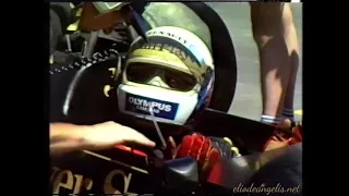 Elio de Angelis Retires • Australia 1985